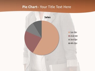 A Man In A Business Suit Holding A Folder PowerPoint Template