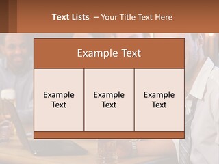 A Group Of People Sitting At A Table With Beer PowerPoint Template