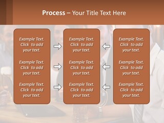 A Group Of People Sitting At A Table With Beer PowerPoint Template