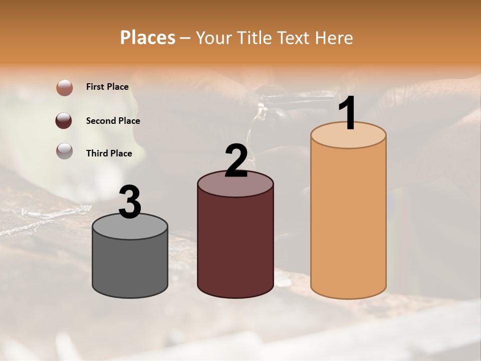 A Person Holding A Cell Phone In Their Hands PowerPoint Template