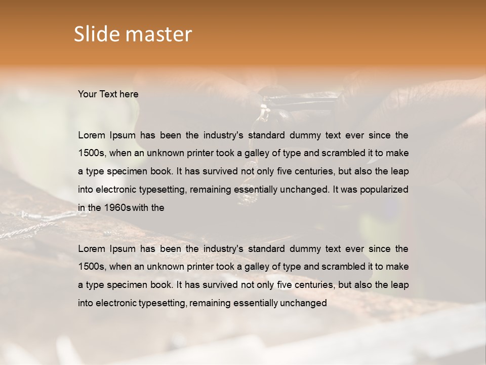 A Person Holding A Cell Phone In Their Hands PowerPoint Template