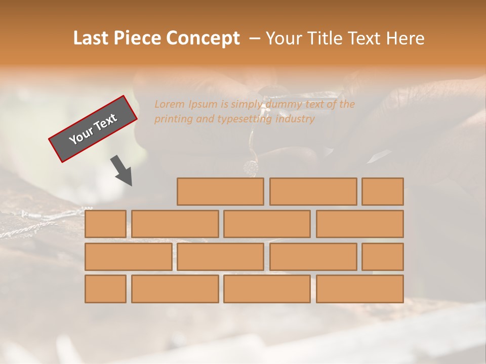 A Person Holding A Cell Phone In Their Hands PowerPoint Template