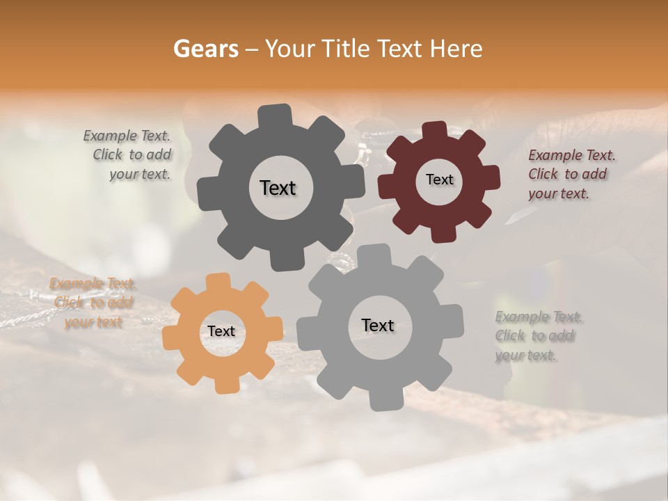 A Person Holding A Cell Phone In Their Hands PowerPoint Template