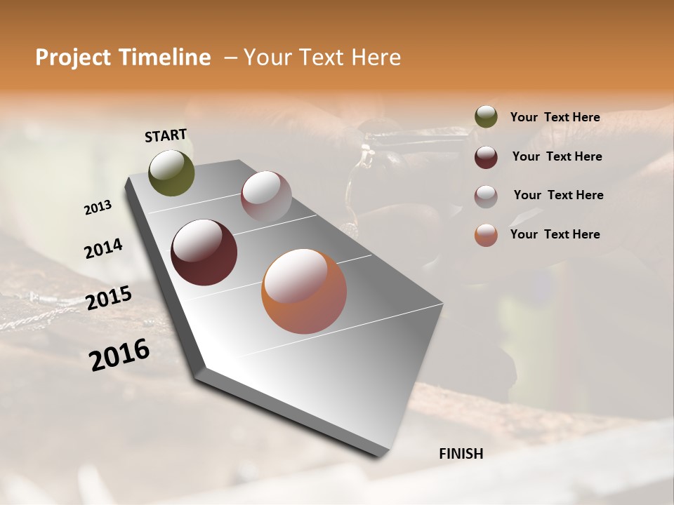 A Person Holding A Cell Phone In Their Hands PowerPoint Template