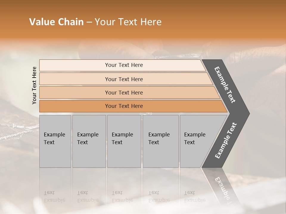 A Person Holding A Cell Phone In Their Hands PowerPoint Template