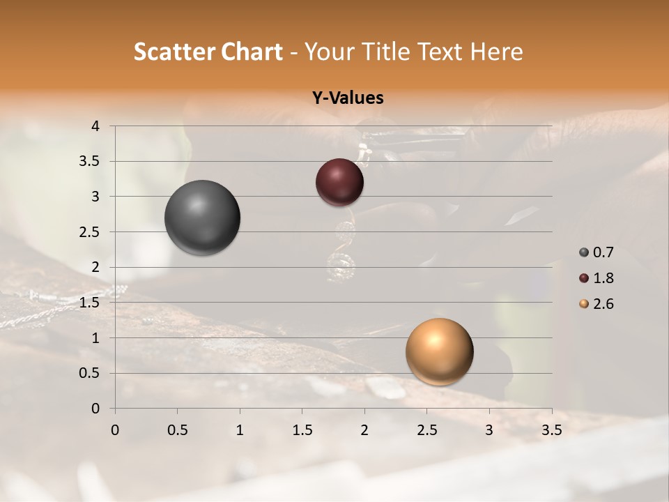 A Person Holding A Cell Phone In Their Hands PowerPoint Template