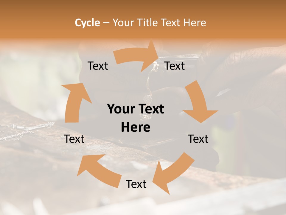 A Person Holding A Cell Phone In Their Hands PowerPoint Template