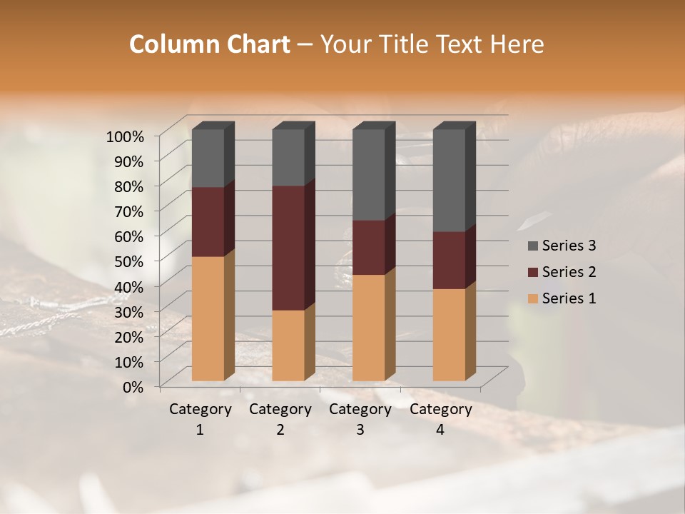A Person Holding A Cell Phone In Their Hands PowerPoint Template