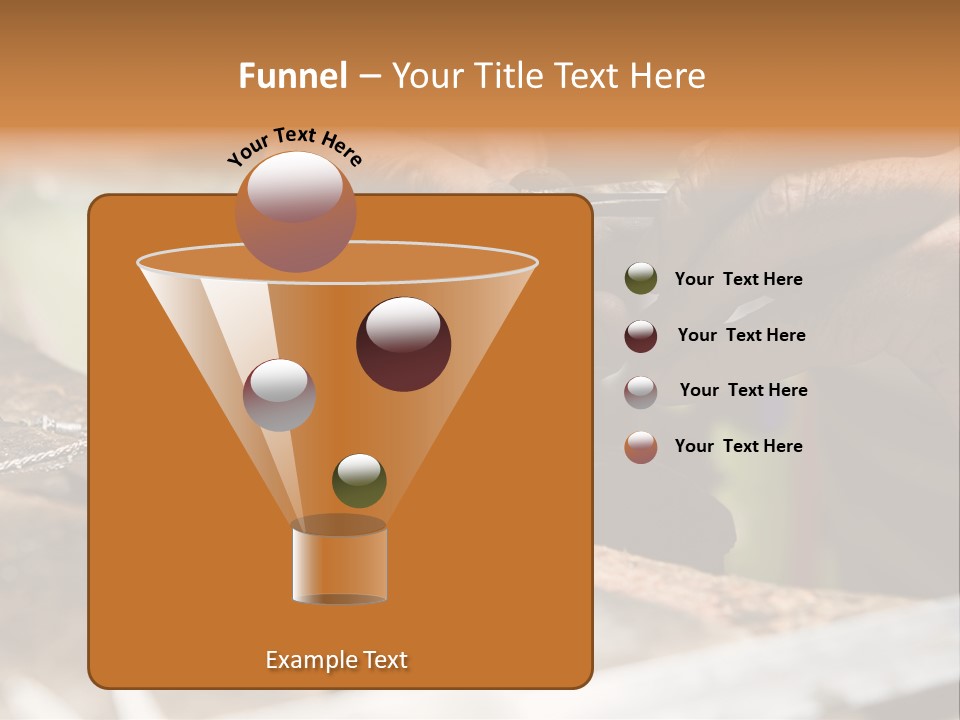 A Person Holding A Cell Phone In Their Hands PowerPoint Template