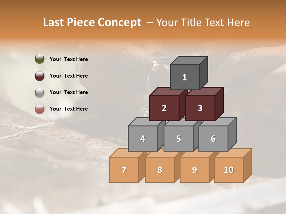 A Person Holding A Cell Phone In Their Hands PowerPoint Template