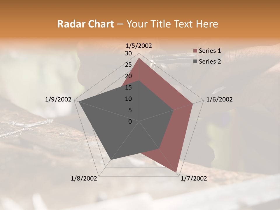 A Person Holding A Cell Phone In Their Hands PowerPoint Template