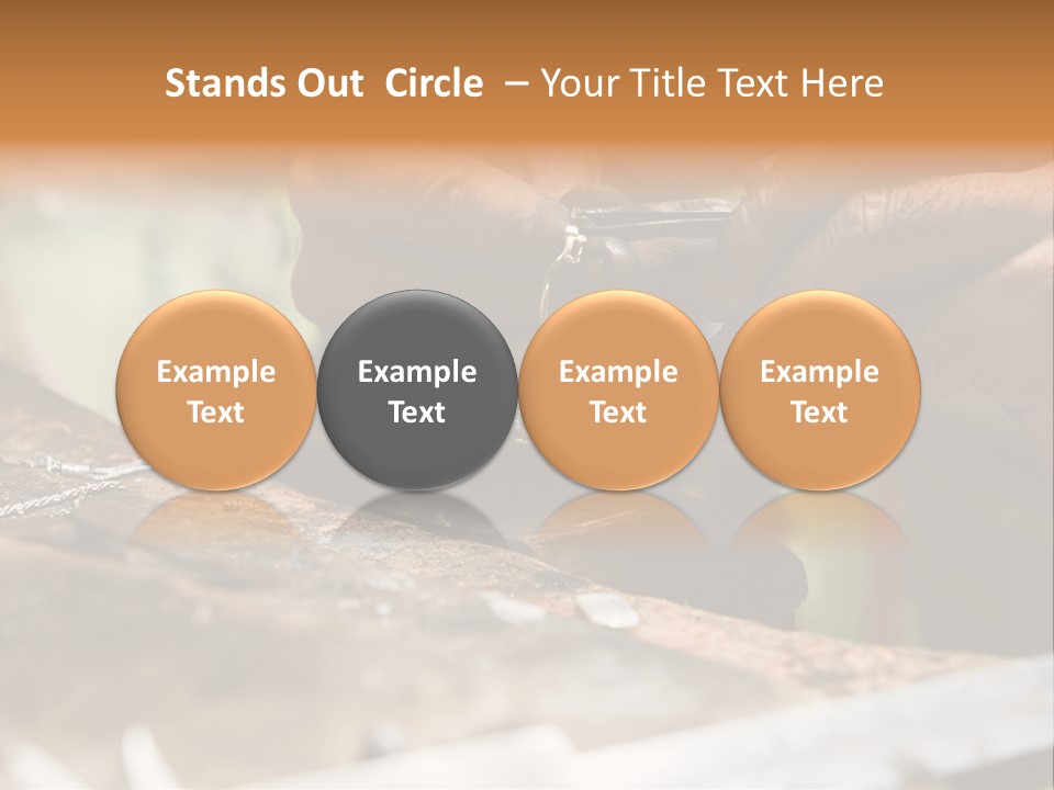 A Person Holding A Cell Phone In Their Hands PowerPoint Template