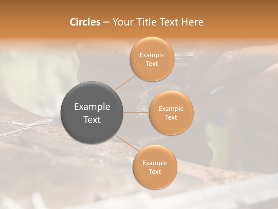 A Person Holding A Cell Phone In Their Hands PowerPoint Template
