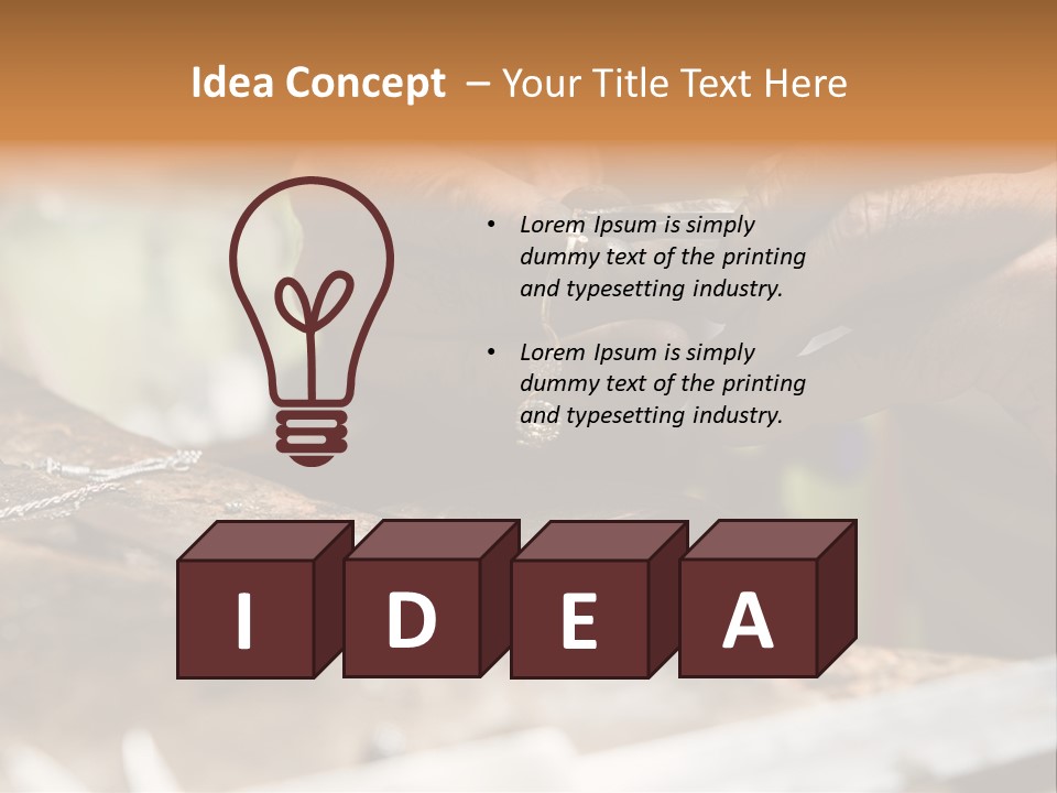 A Person Holding A Cell Phone In Their Hands PowerPoint Template