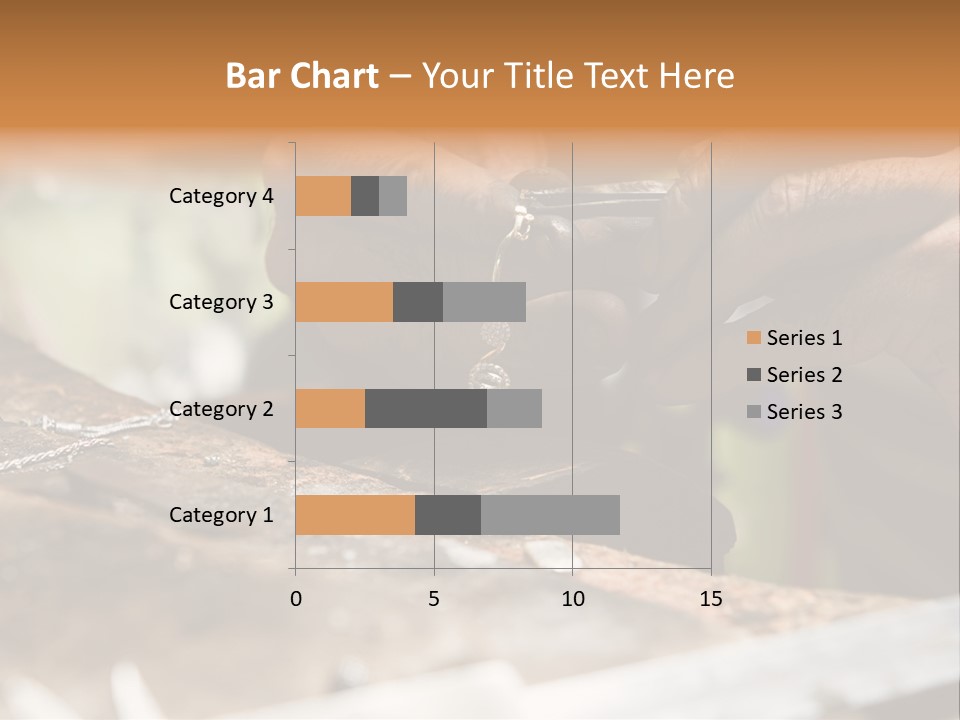 A Person Holding A Cell Phone In Their Hands PowerPoint Template
