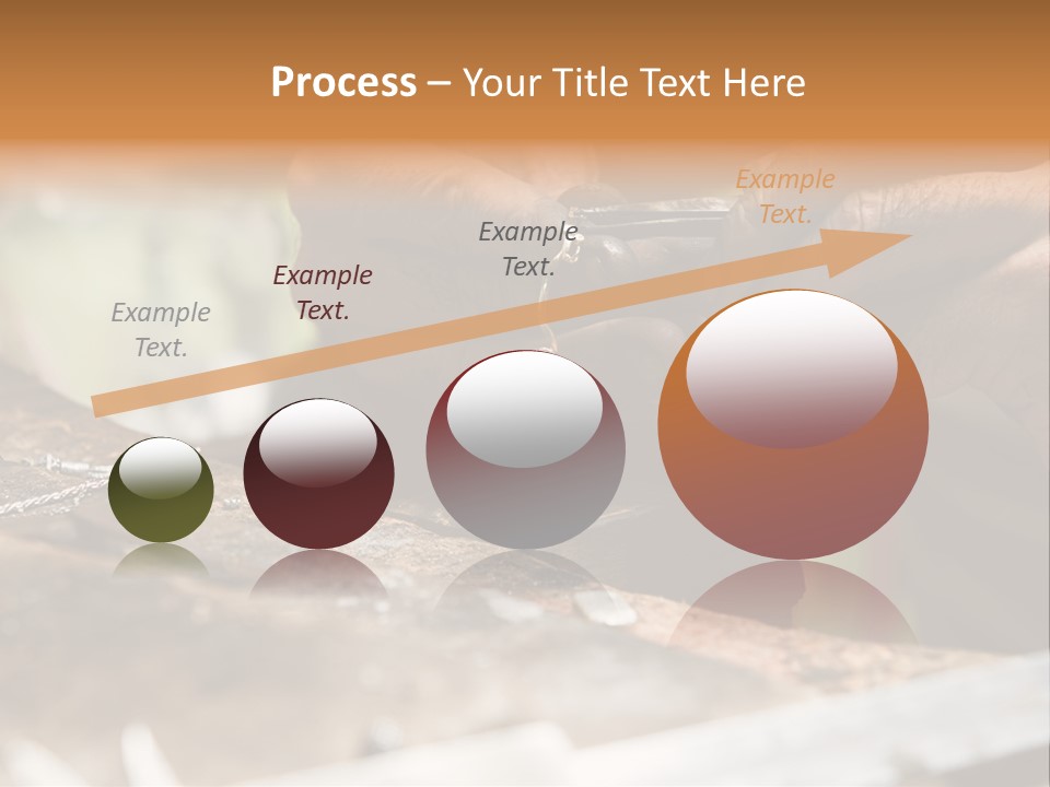 A Person Holding A Cell Phone In Their Hands PowerPoint Template