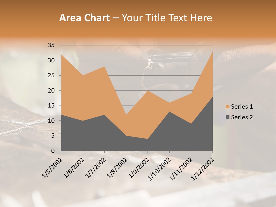 A Person Holding A Cell Phone In Their Hands PowerPoint Template
