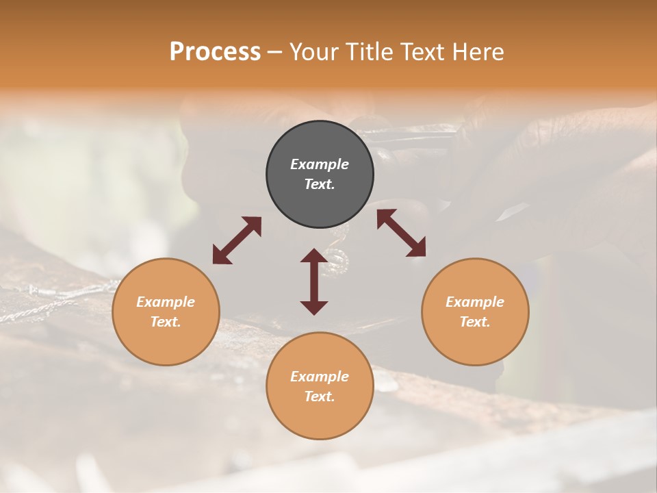 A Person Holding A Cell Phone In Their Hands PowerPoint Template