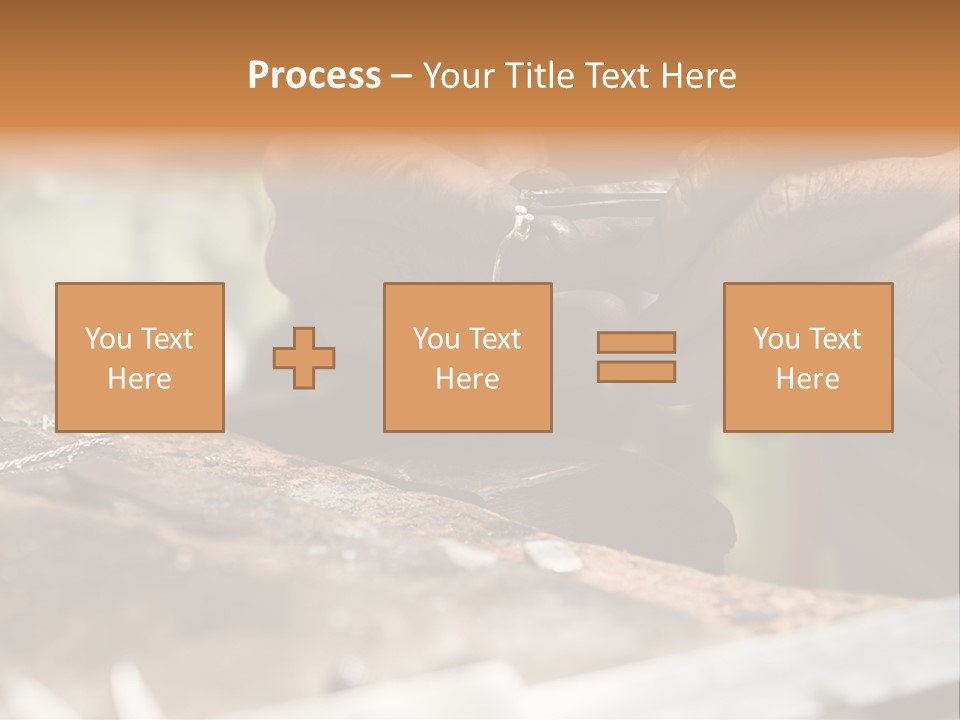 A Person Holding A Cell Phone In Their Hands PowerPoint Template