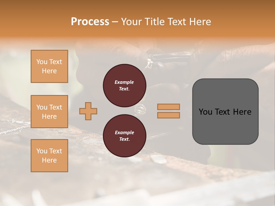 A Person Holding A Cell Phone In Their Hands PowerPoint Template