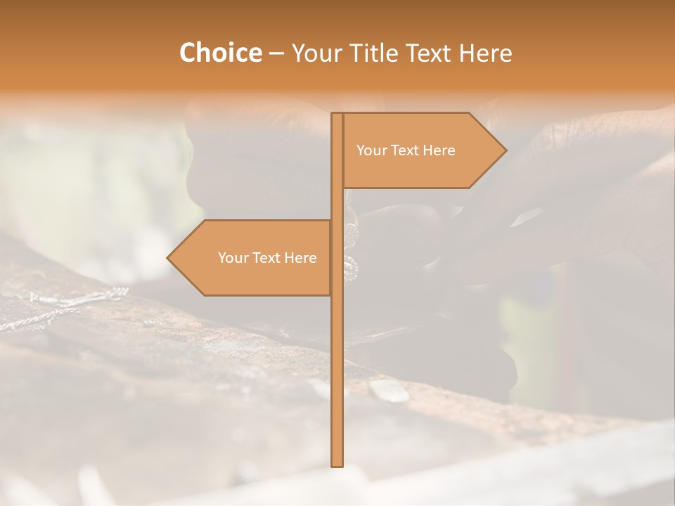 A Person Holding A Cell Phone In Their Hands PowerPoint Template
