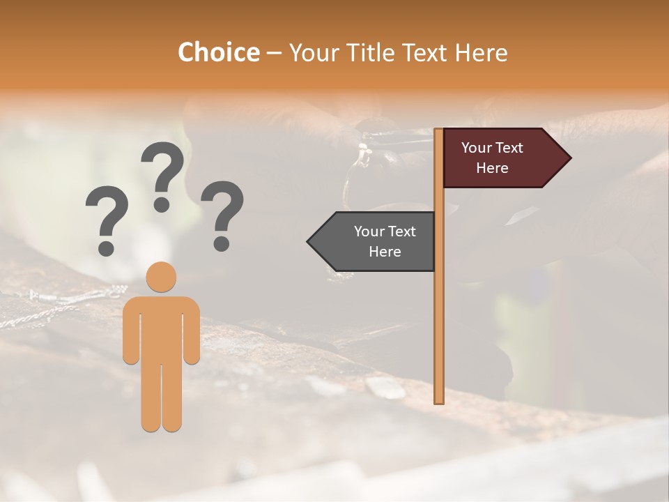 A Person Holding A Cell Phone In Their Hands PowerPoint Template