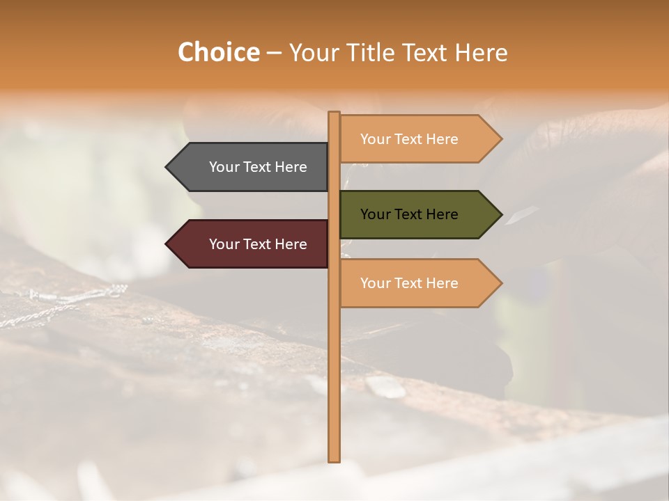 A Person Holding A Cell Phone In Their Hands PowerPoint Template