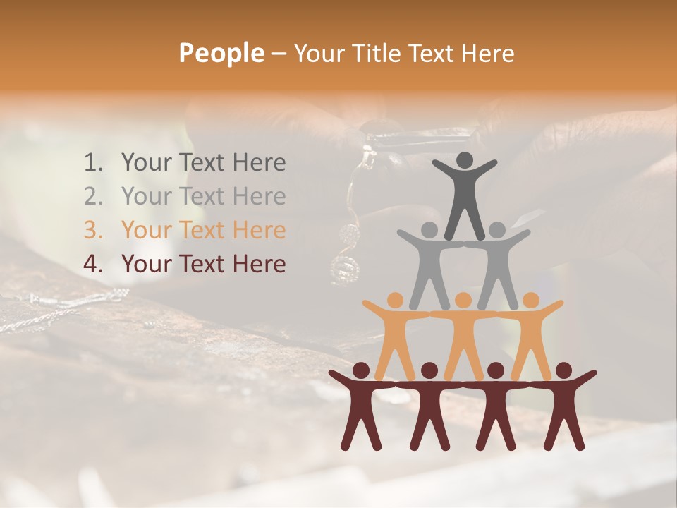 A Person Holding A Cell Phone In Their Hands PowerPoint Template