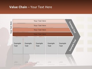 A Woman Standing In Front Of A Projection Screen Giving A Presentation PowerPoint Template