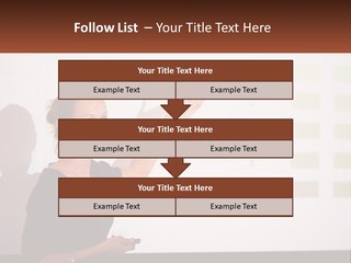 A Woman Standing In Front Of A Projection Screen Giving A Presentation PowerPoint Template