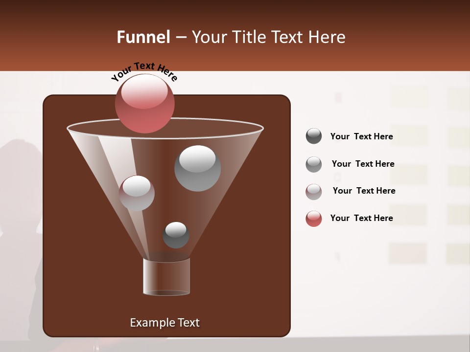 A Woman Standing In Front Of A Projection Screen Giving A Presentation PowerPoint Template