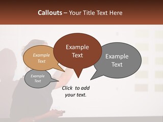 A Woman Standing In Front Of A Projection Screen Giving A Presentation PowerPoint Template