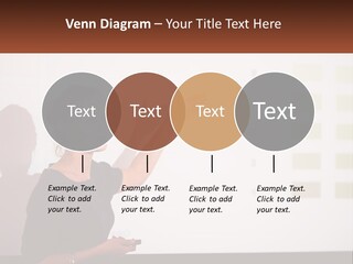 A Woman Standing In Front Of A Projection Screen Giving A Presentation PowerPoint Template