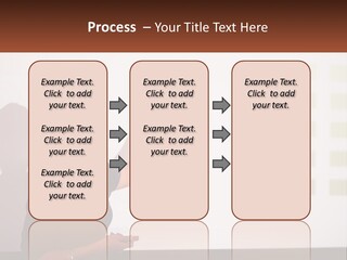 A Woman Standing In Front Of A Projection Screen Giving A Presentation PowerPoint Template