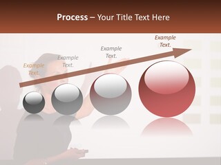 A Woman Standing In Front Of A Projection Screen Giving A Presentation PowerPoint Template