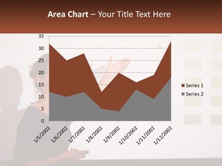 A Woman Standing In Front Of A Projection Screen Giving A Presentation PowerPoint Template