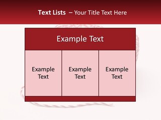 A Spool Of Red And White Bakers Twine PowerPoint Template