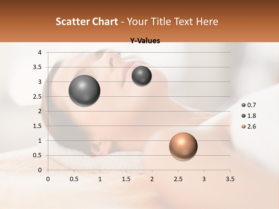 A Woman Getting A Facial Massage In A Spa PowerPoint Template