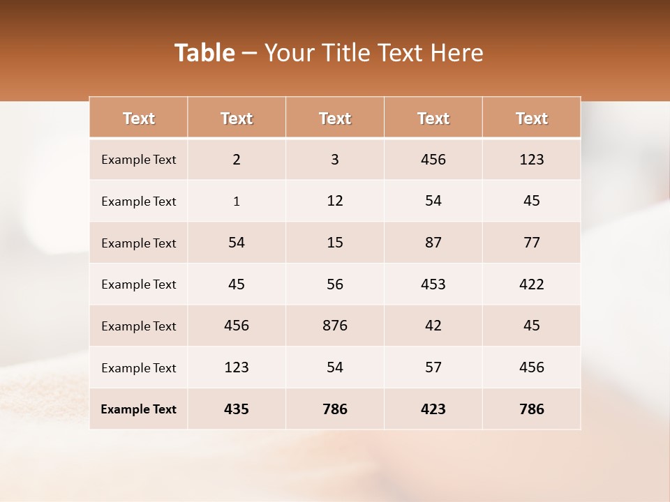 A Woman Getting A Facial Massage In A Spa PowerPoint Template