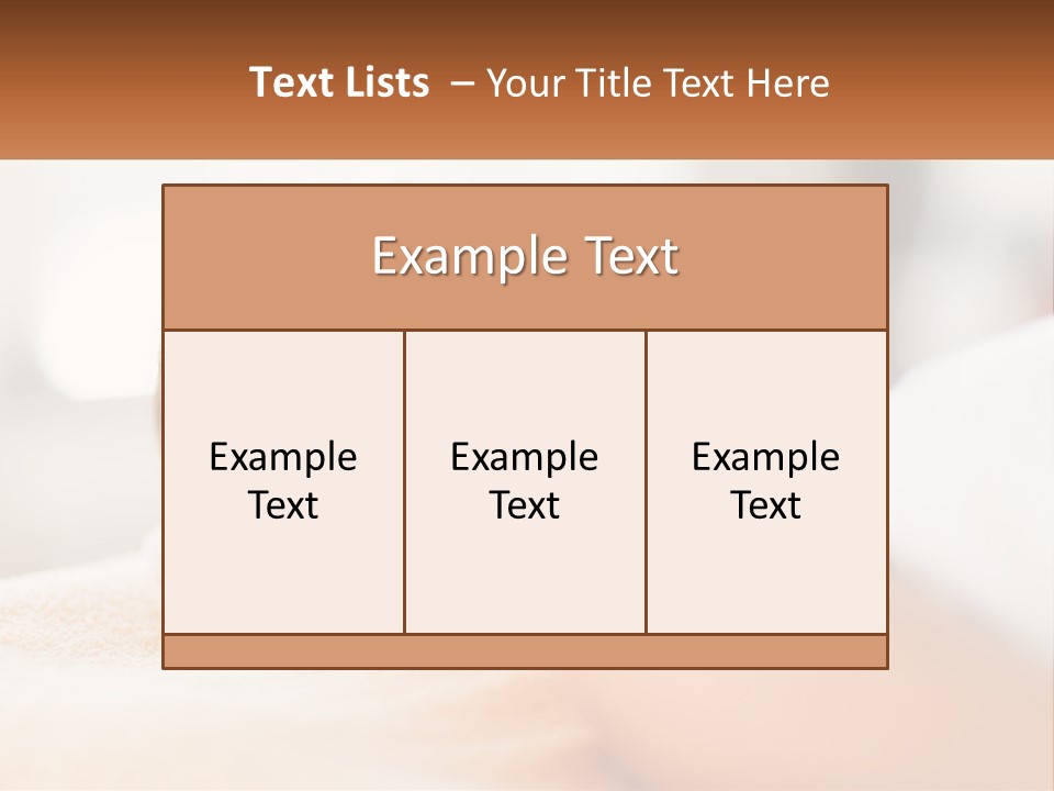 A Woman Getting A Facial Massage In A Spa PowerPoint Template