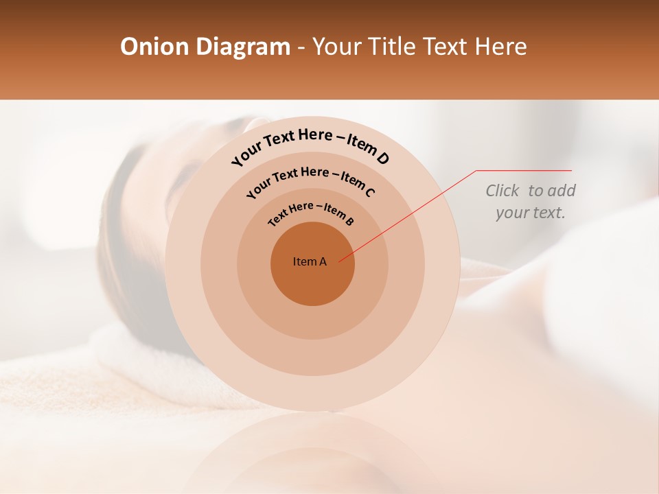 A Woman Getting A Facial Massage In A Spa PowerPoint Template