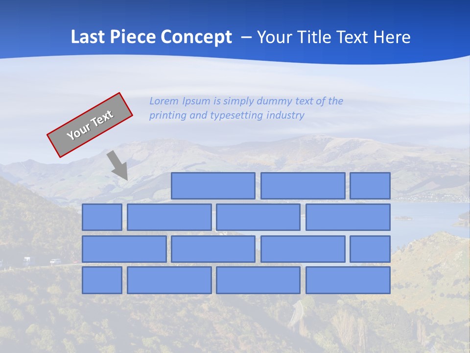 A Scenic View Of A Lake Surrounded By Mountains PowerPoint Template