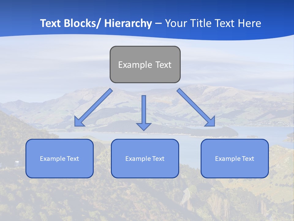 A Scenic View Of A Lake Surrounded By Mountains PowerPoint Template