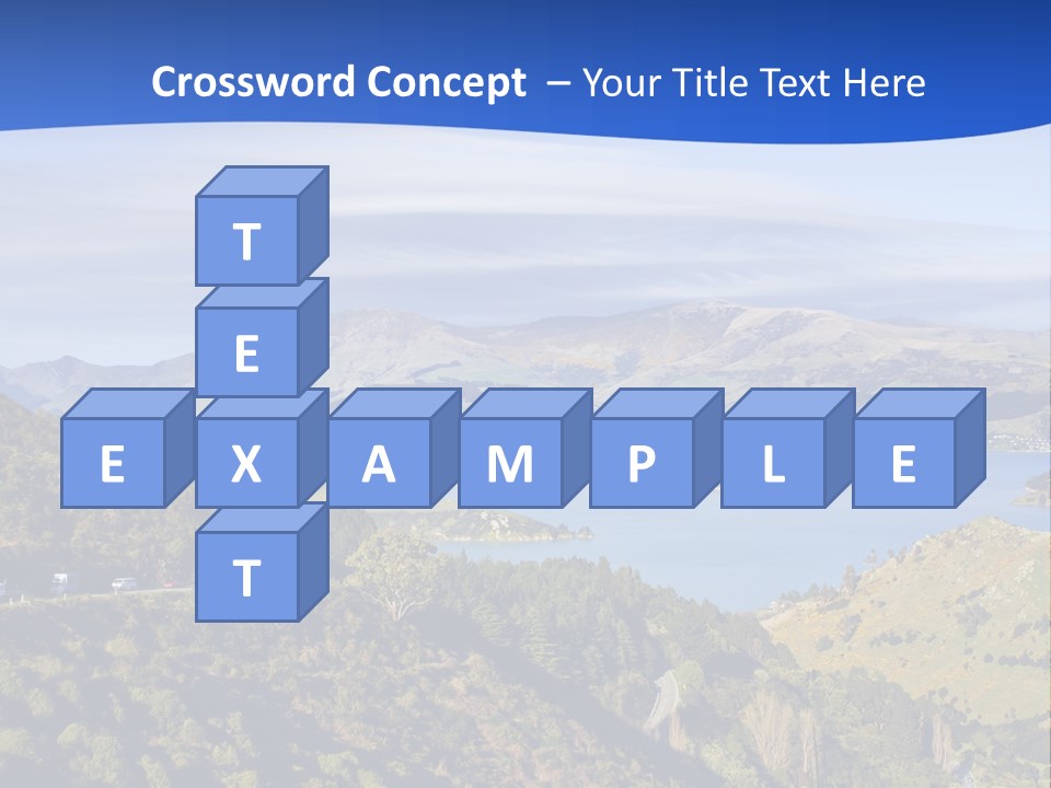 A Scenic View Of A Lake Surrounded By Mountains PowerPoint Template