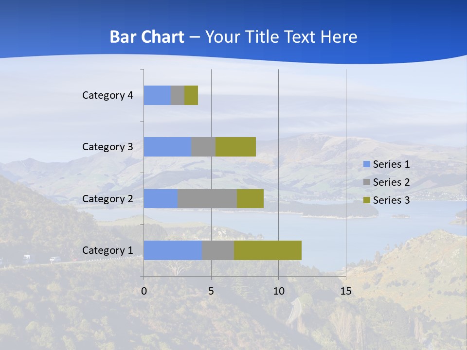 A Scenic View Of A Lake Surrounded By Mountains PowerPoint Template