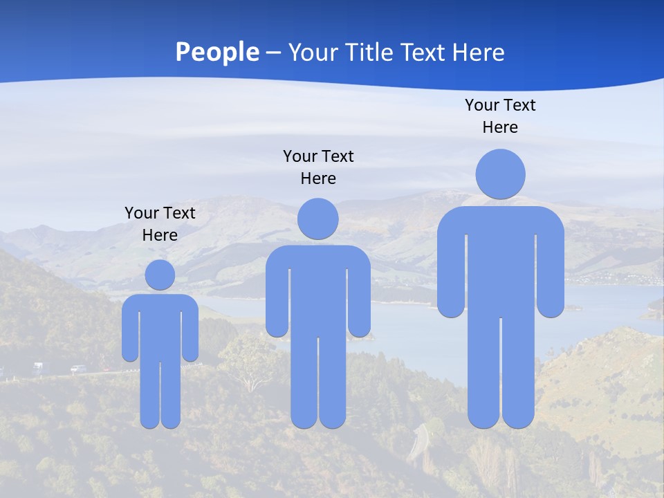 A Scenic View Of A Lake Surrounded By Mountains PowerPoint Template