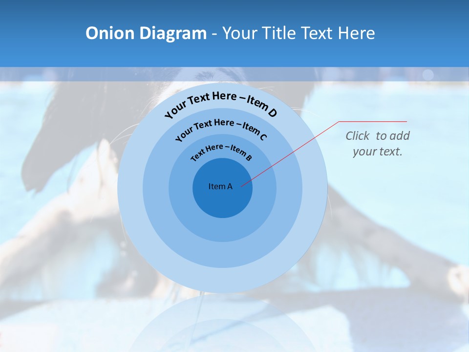 A Black And White Dog Holding A Tennis Ball In Its Mouth PowerPoint Template