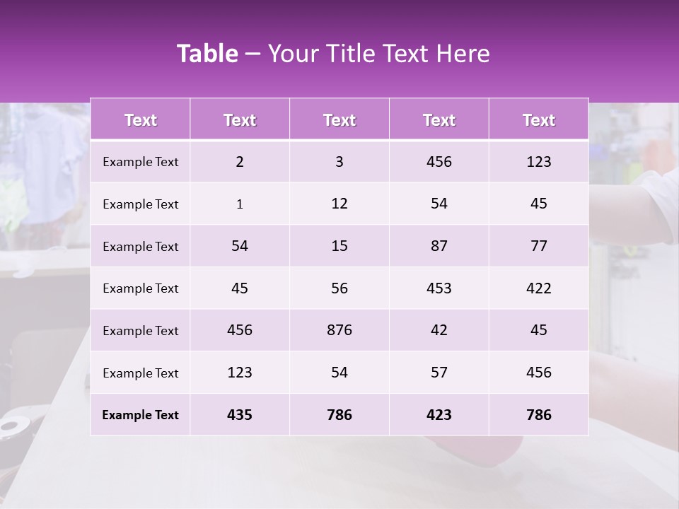 A Person Holding A Pink Object In Front Of A Computer PowerPoint Template