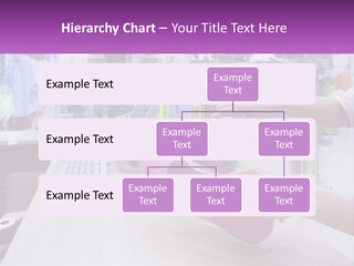 A Person Holding A Pink Object In Front Of A Computer PowerPoint Template