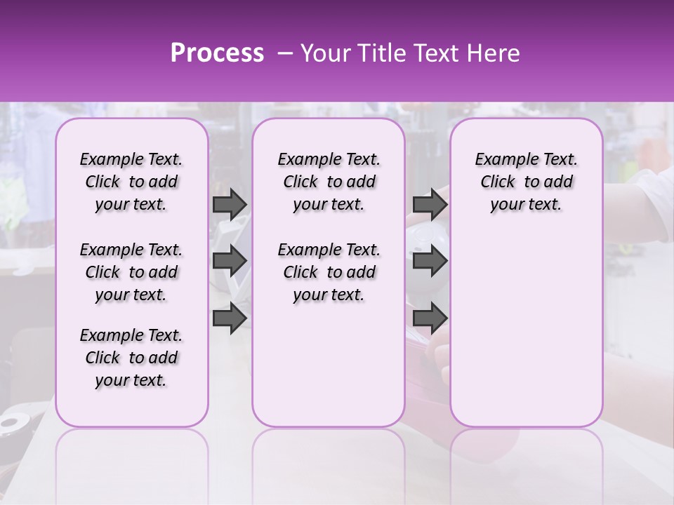 A Person Holding A Pink Object In Front Of A Computer PowerPoint Template